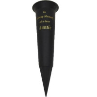 'In Loving Memory Dear Auntie' Grave Spike